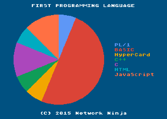 programing pie chart.
