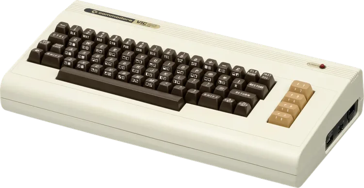Commodore vic-20 computer.